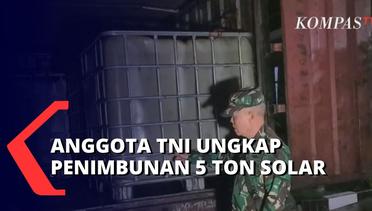 Anggota TNI di Sukabumi Bongkar Penimbunan 5 Ton Solar Bersubsidi!