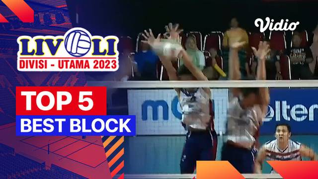 5 Block Terbaik Hari Ke-16 | Livoli Divisi Utama 2023