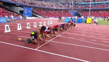 Athletics Men's 100m Final (Day 4 afternoon) | 28th SEA Games Singapore 2015