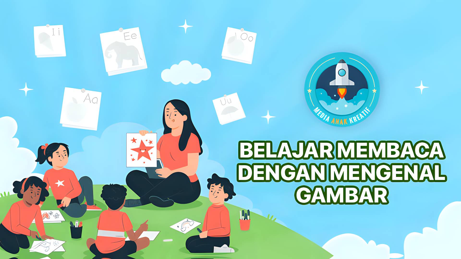 Media Anak Kreatif - Belajar Membaca dengan Mengenal Gambar