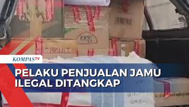 Penjual Jamu Ilegal di Samarinda Ditangkap, Polisi Sita 16.900 Bungkus Jamu Sasetan