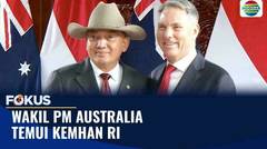 Menhan RI Terima Kunjungan Menhan Australia, Bahas Kerja Sama Pertahanan | Fokus
