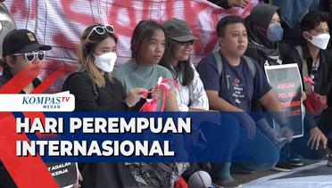Puluhan Orang Peringati Hari Perempuan Internasional di Medan