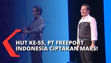 President Director Tony Wenas & Komponis Addie MS Buat Mars Freeport Indonesia di HUT Ke-55 PT FI!