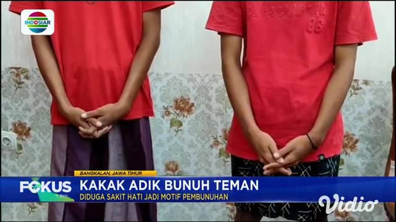 Kakak Adik Bunuh Teman - Indosiar Regional