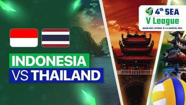 Indonesia vs Thailand - Women's SEA VLeague