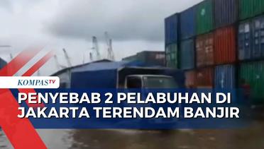 Diguyur Hujan Lebat dan Saluran Irigasi Buruk, 2 di Jakut Pelabuhan Terendam Banjir