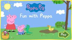 Peppa Pig game video - Baby game - Peppa Pig! Fun With Peppa