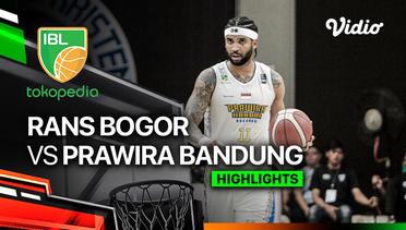 Playoffs - Game 1: RANS Simba Bogor vs Prawira Harum Bandung - Highlights | IBL Tokopedia 2024