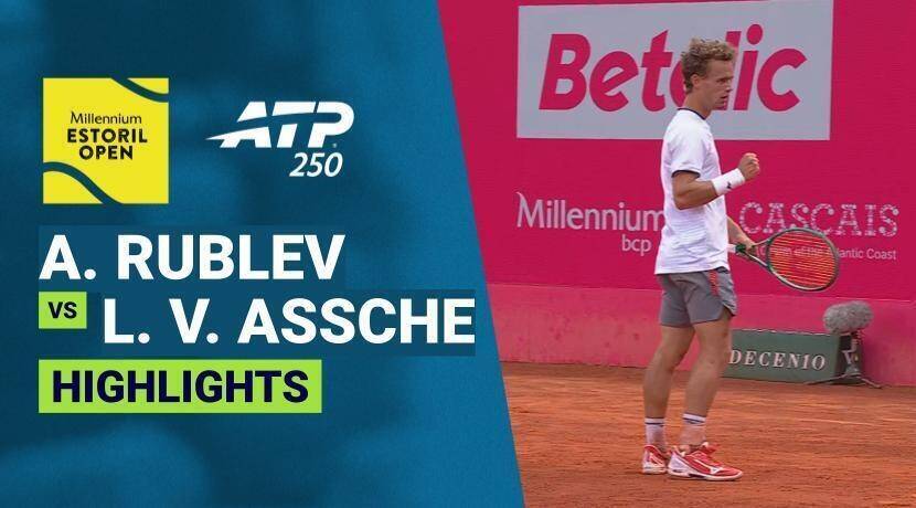 Andrey Rublev vs Luca Van Assche - Quarter Finals | ATP 250: Millennium Estoril Open 2026