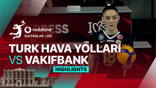 Turk Hava Yollari vs Vakifbank - Highlights | Women's Turkish Volleyball League
