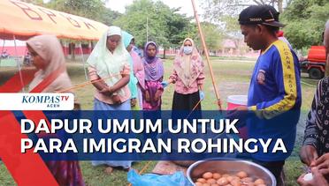 Pemkab Pidie Mendirikan Dapur Umum untuk Pengungsi Rohingya