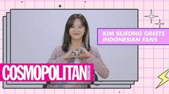 SEJEONG Greets Her Fans in Indonesia