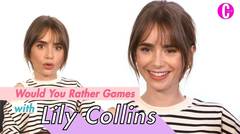 Lily Collins Plays Would You Rather Games with Cosmo