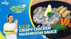 Resep CRISPY CHICKEN MUSHROOM SAUCE, sekali coba bikin nagih | MASAK APA CEU? - Moji