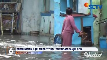 Permukiman & Jalan Protokol Terendam Banjir Rob