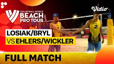 Full Match |  Losiak/Bryl (POL) vs Nicolai/Cottafava (ITA) | Beach Pro Tour Elite 16 Doha, Qatar 2023