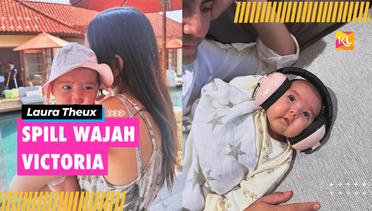 Potret Laura Theux Akhirnya Tunjukkan Wajah Anak Pertamanya, Cantik dan Nggemesin Banget!