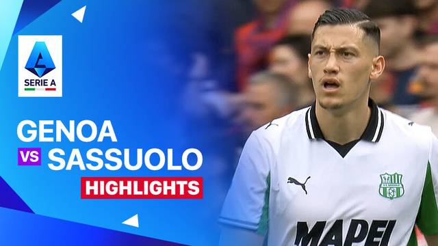 Genoa vs Sassuolo - Highlight | Serie A 2025/26