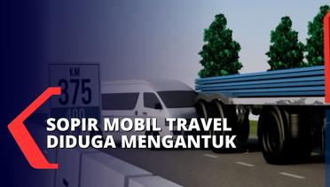 Kronologi Kecelakaan Maut Minibus Tabrak Truk di Tol Batang, Sempat Oleng saat Melaju Kencang!