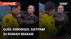Viral Ojol Diborgol Oleh Satpam di Rumah Makan Banjarbaru