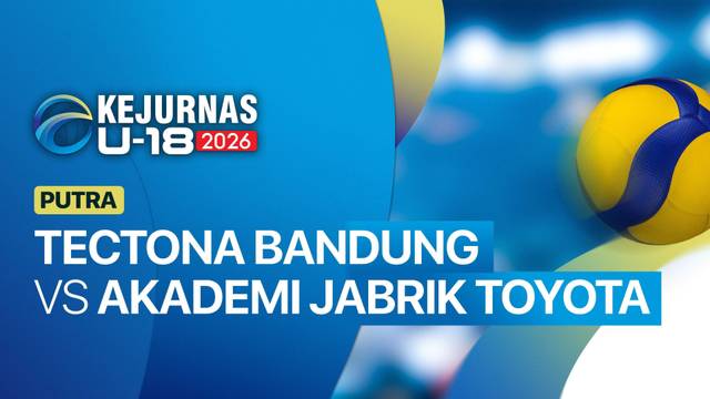 Putra: Tectona Bandung vs Akademi Jabrik Toyota Bagan Batu - Full Match | Kejurnas Bola Voli Antarklub U-18 2026