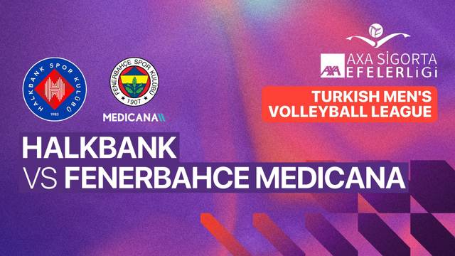 Halkbank vs Fenerbahce Medicana - Full Match | Turkish Men's Volleyball League 2025/26