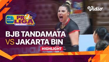 Highlights | Bandung BJB Tandamata vs Jakarta BIN | PLN Mobile Proliga Putri 2023