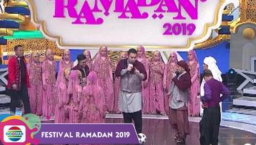Lha!!Personil Dzakiyatur Rafifah Kalahin Host Main Bola | Festival Ramadan 2019