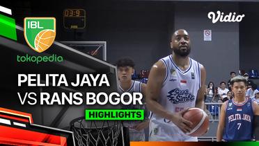 Pelita Jaya Bakrie Jakarta vs RANS Simba Bogor - Highlights | IBL Tokopedia 2024
