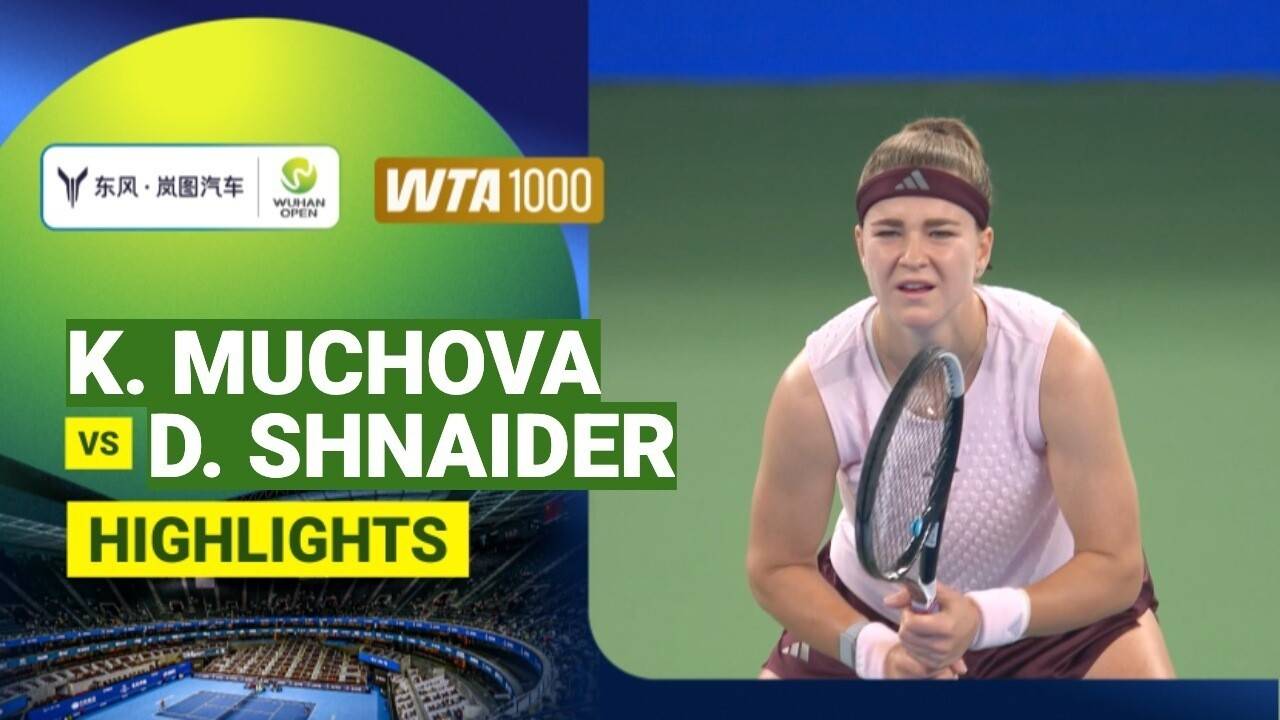 Karolina Muchova vs Diana Shnaider - Round of 16 | WTA 1000: Dongfeng - Voyah Wuhan Open 2026