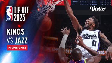Sacramento Kings vs Utah Jazz - Highlights | NBA Regular Season 2023/24