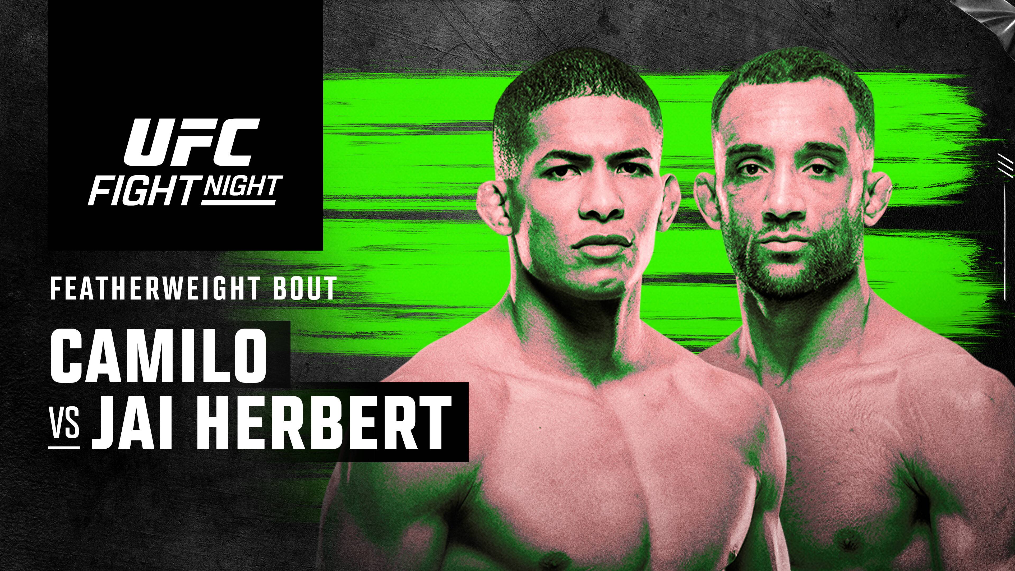 Matheus Camilo vs Jai Herbert - Lightweight Bout | UFC Fight Night