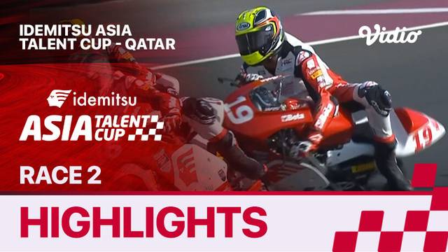 Idemitsu Asia Talent Cup 2024 Round 1 #QatarGP: Race 2 - Highlights  | MotoGP 2024