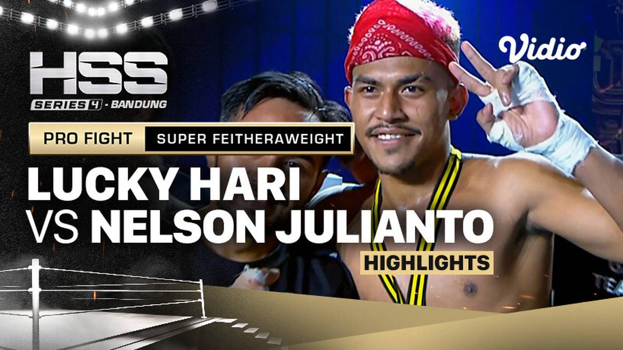 Highlights Lucky Hari Vs Nelson Julianto Pro Fight Super Featerweight Hss Series 4 6971