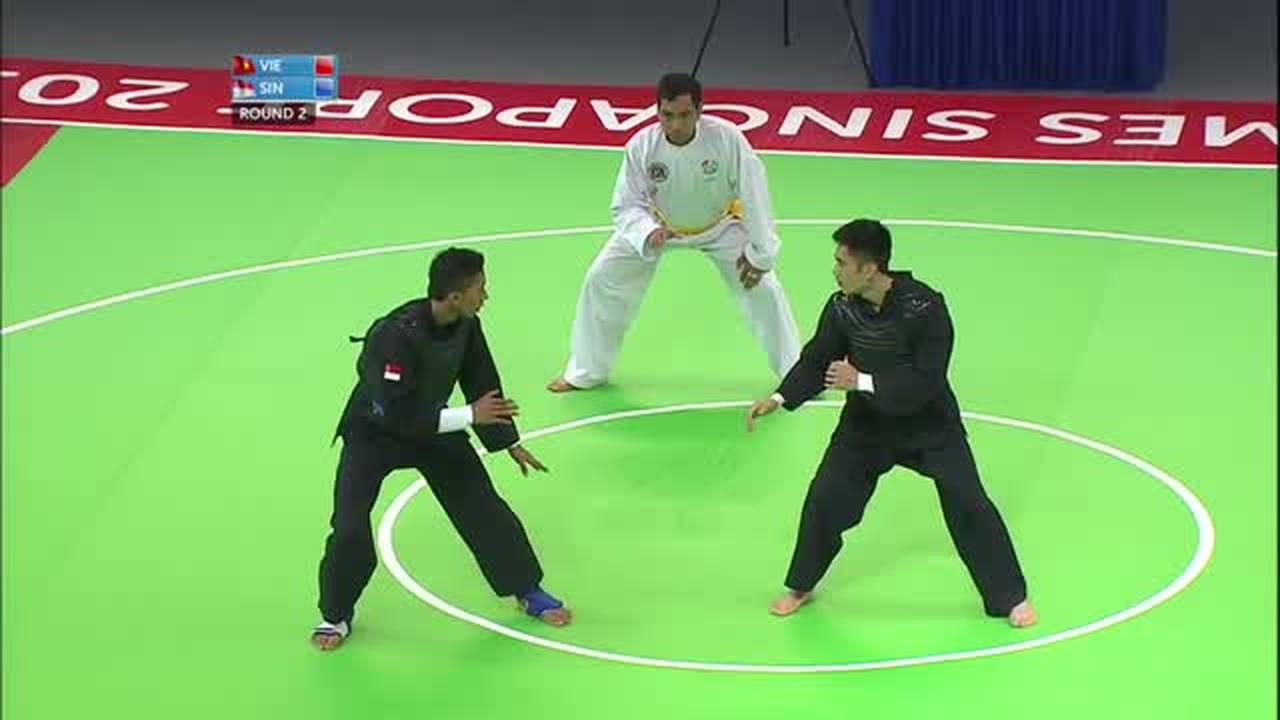 Pencak Silat Tanding Category Vietnam vs Singapore (Day 6) 28th SEA