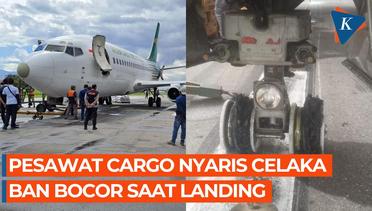 Pesawat Cargo Jayawijaya "Crash Landing" di Bandara Wamena, Sebabnya Ban Depan Bocor