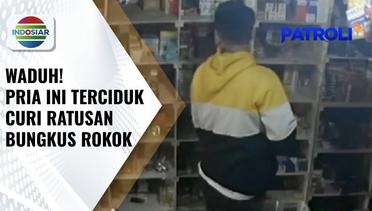 Pemuda Terciduk Curi Ratusan Bungkus Rokok di Warung, Aksi Terekam CCTV | Patroli