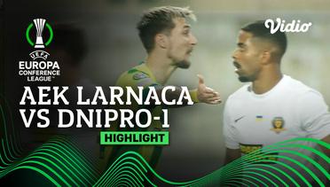 Highlights - AEK Larnaca vs Dnipro-1 | UEFA Europa Conference League 2022/23