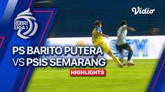 PS Barito Putera vs PSIS Semarang - Highlights | BRI Liga 1 2023/24