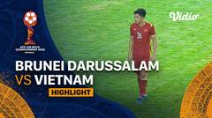 Highlight - Brunei Darussalam vs Vietnam | AFF U-19 Championship 2022
