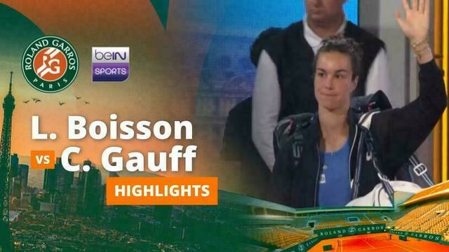 Los Boisson vs Coco Gauff - Highlights | Roland Garros 2025