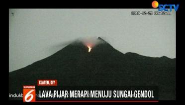 Gunung Merapi Kembali Keluarkan Lava Pijar, Warga Diimbau Waspada - Liputan 6 Pagi