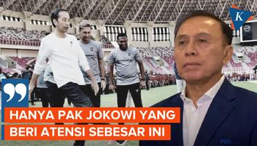 Ketum PSSI Apresiasi Perhatian Jokowi untuk Sepak Bola Indonesia