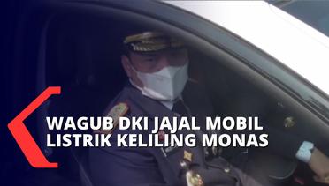 Jajal Mobil Dinas Bertenaga Listrik di Monas, Pemprov DKI Siap Ikuti Instruksi Presiden Jokowi!