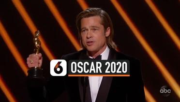 Brad Pitt, Pemeran Pembantu Pria Terbaik Oscar 2020