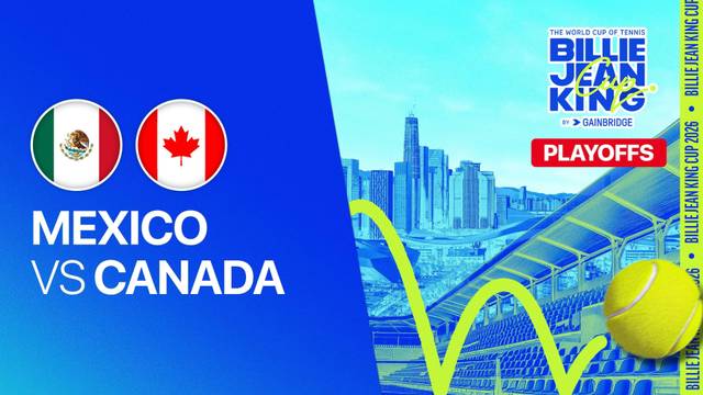 Mexico vs Canada - Full Match | Billie Jean King Cup Play-offs 2025