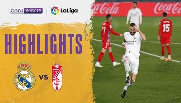 Match Highlight | Real Madrid 2 vs 0 Granada | LaLiga Santander 2020