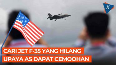 Cemooh Warnai Upaya AS Cari Jet Tempur Siluman F-35 yang Hilang