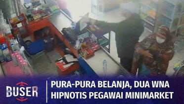 Dua WNA Hipnotis Pegawai Minimarket di Gowa, Bawa Kabur Uang Jutaan Rupiah | Buser